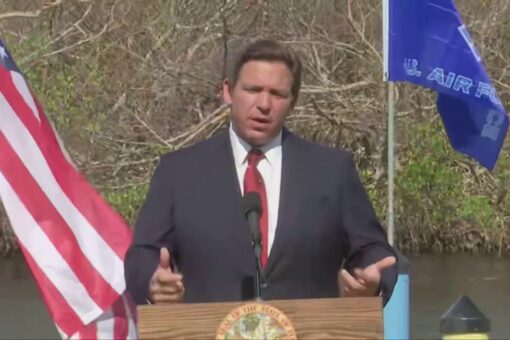 DeSantis responds to question about ‘GOP civil war’: ‘People just need to chill out’