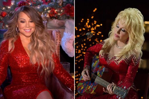 Dolly Parton won’t compete with Mariah Carey to be Christmas queen: ‘I’m happy to be second in line to her’