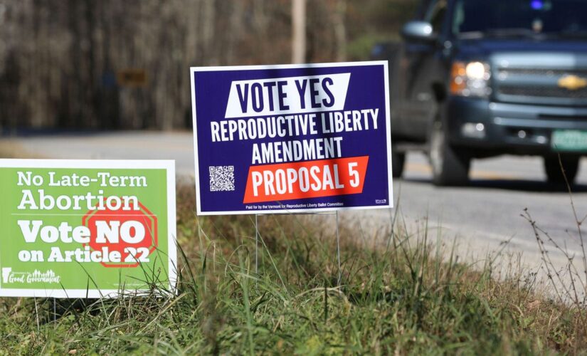 Vermont to vote on whether to amend the state’s constitution to protect abortion