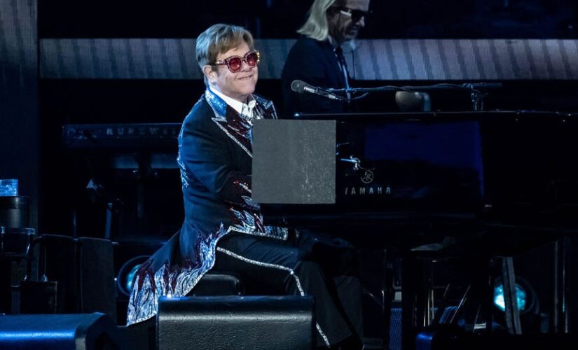 Prince Harry, Meghan Markle thank Elton John during his farewell concert at Dodger Stadium