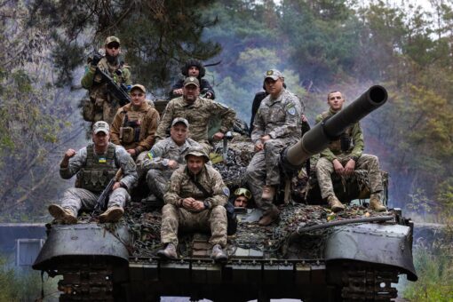 Kharkiv won by civilians-turned soldier in major victory for Ukraine in war of ‘good and evil’: top brass