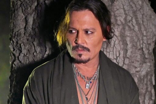 Johnny Depp appears in Rihanna’s Savage X Fenty fashion show