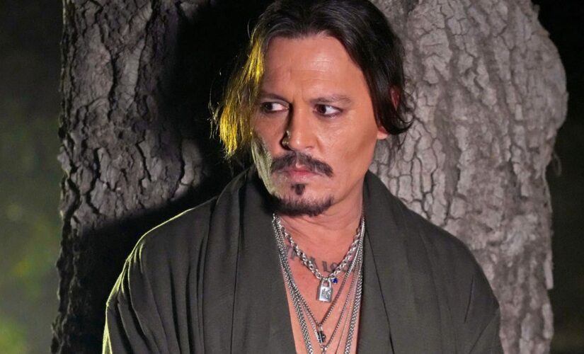 Johnny Depp appears in Rihanna’s Savage X Fenty fashion show