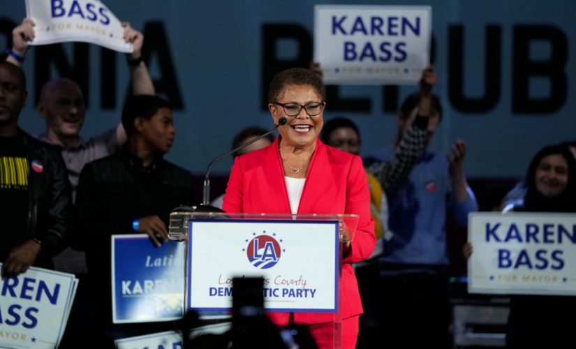 California Rep. Karen Bass elected as Los Angeles mayor, beating billionaire Rick Caruso