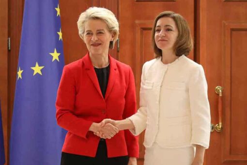 EU commission president announces $250 million support package for Moldova to offset energy crisis