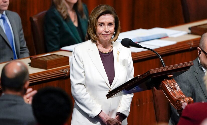 Pelosi ignores Trump in leadership farewell speech, mentioning Bush, Obama, Biden