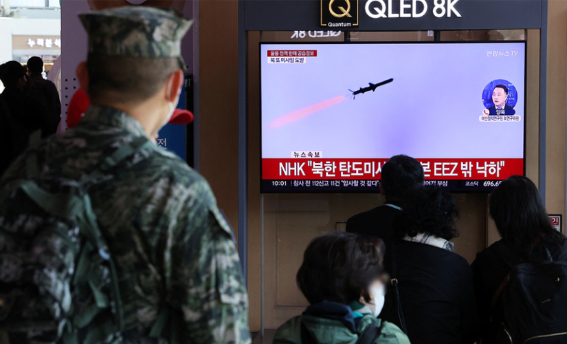 North Korea unleashes biggest 1-day missile barrage; South Korea responds with missile launches