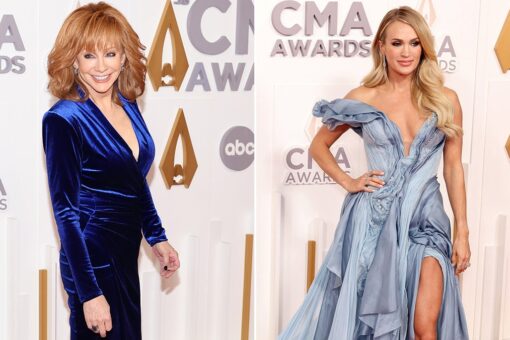 CMAs 2022 red carpet: Carrie Underwood, Reba McEntire, Miranda Lambert and more stars stun at award show