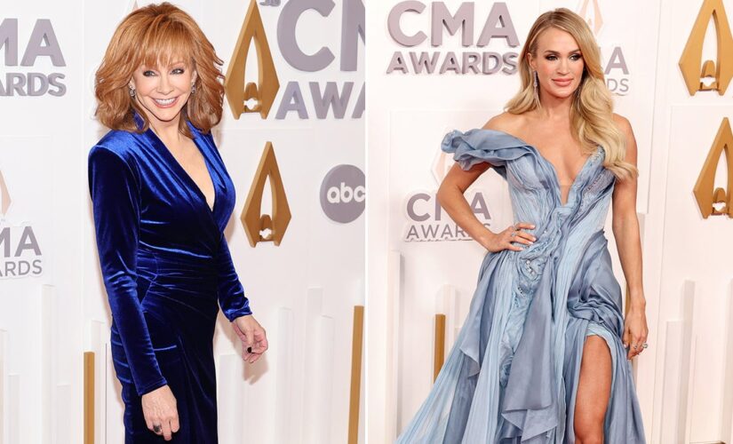 CMAs 2022 red carpet: Carrie Underwood, Reba McEntire, Miranda Lambert and more stars stun at award show