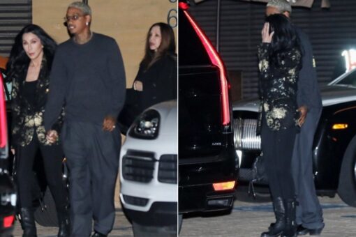 Cher, 76, enjoys a date night with new boyfriend Alexander Edwards, 36, in Los Angeles