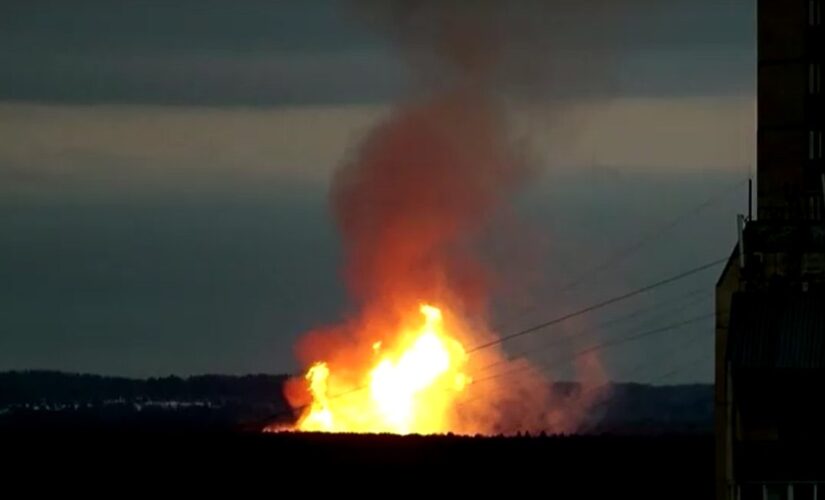 Russian gas pipeline explodes near St. Petersburg, video shows