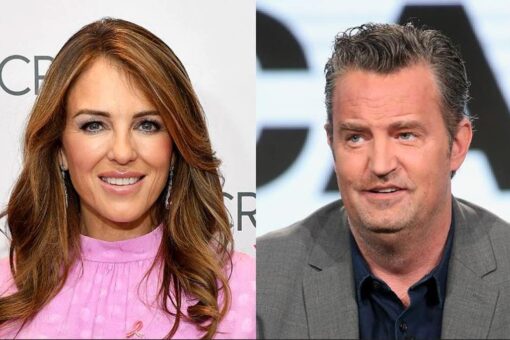 Elizabeth Hurley says it was a ‘nightmare’ working with Matthew Perry amid actor’s addiction