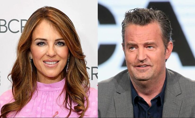 Elizabeth Hurley says it was a ‘nightmare’ working with Matthew Perry amid actor’s addiction