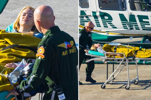 Emma Stone seen playing injured character, is airlifted for new movie ‘And’