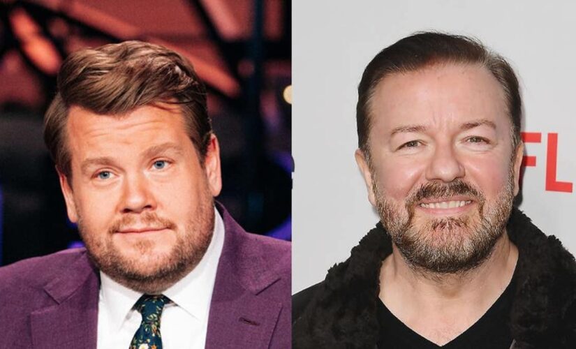 James Corden says he ‘inadvertently’ told a 2018 Ricky Gervais joke after accusations of stealing