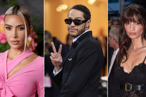 Kim Kardashian strips down as rumors swirl ex Pete Davidson is dating Emily Ratajkowski