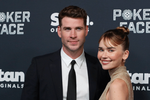 Liam Hemsworth makes red carpet debut with girlfriend Gabriella Brooks at ‘Poker Face’ premiere