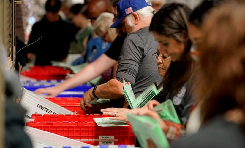 Arizona’s Maricopa County begins hand count audit as estimated 400K ballots unprocessed