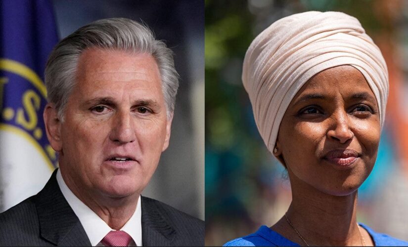 Kevin McCarthy says he will remove Ilhan Omar from committee assignment over ‘antisemitism’ when speaker