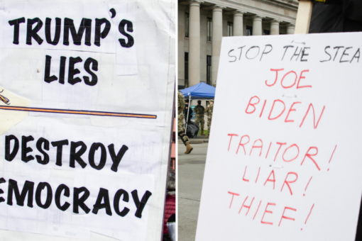 Demonizing political opponents delegitimizes America and could lead to violence, liberal scholar says