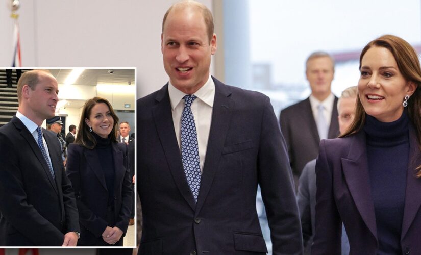 Prince William, Kate Middleton arrive in Boston for their first trip abroad since Queen Elizabeth II’s death