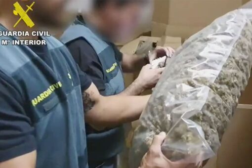 Spanish Civil Guard seizes ‘largest stash of marijuana discovered’