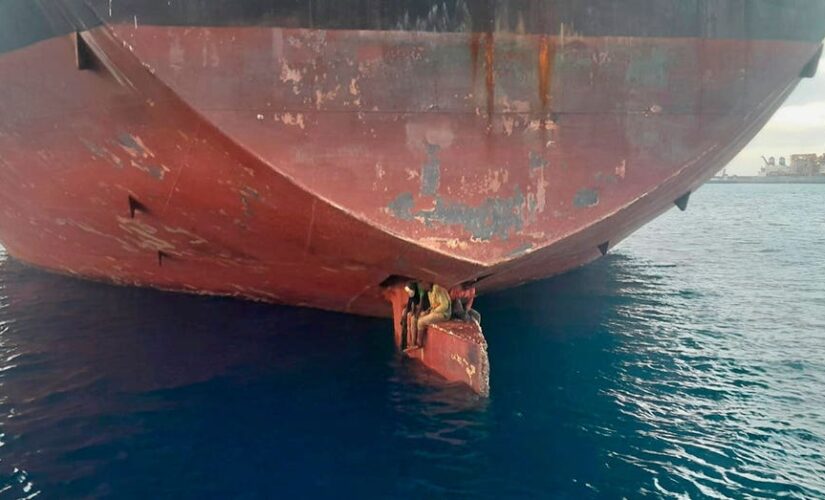 3 Nigerian stowaways found on ship’s rudder after 11 days at sea