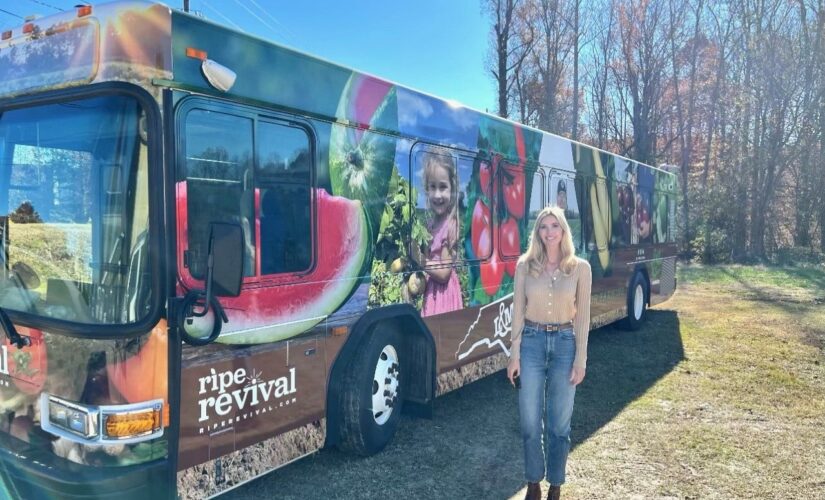 Ivanka Trump spent Giving Tuesday in North Carolina distributing food to rural families