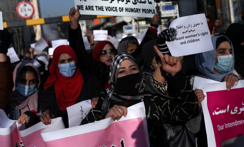 Afghan women show solidarity with Iranian protesters, face harsh Taliban crackdown