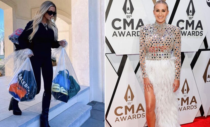 Brittany Aldean throws out Balenciaga bags following controversial ad campaign involving children: ‘Trash day’