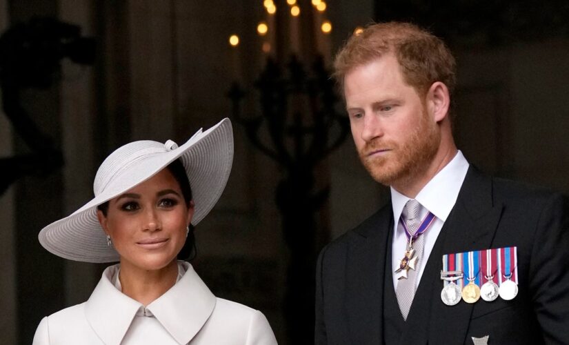 Pic of Meghan Markle, Prince Harry being hounded by paparazzi in Netflix doc is from ‘Harry Potter’ premiere