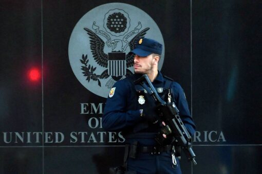 Letter bomb found at U.S. Embassy in Spain, the sixth device targeted to high-profile officials in 24 hours