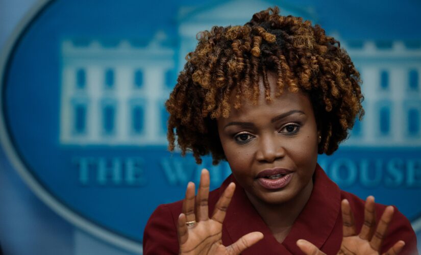 Oops! White House press secretary Jean-Pierre reads wrong script during briefing