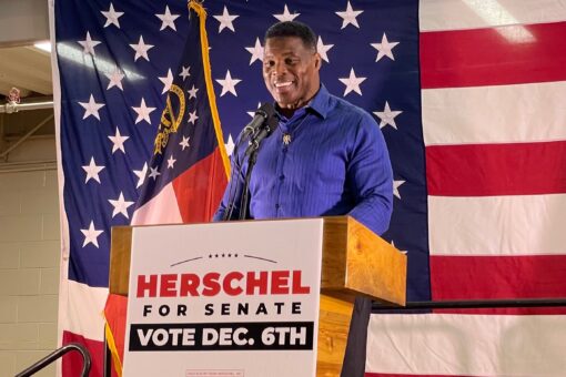 Herschel Walker says Georgia’s record Senate runoff voter turnout ‘looks good for me’