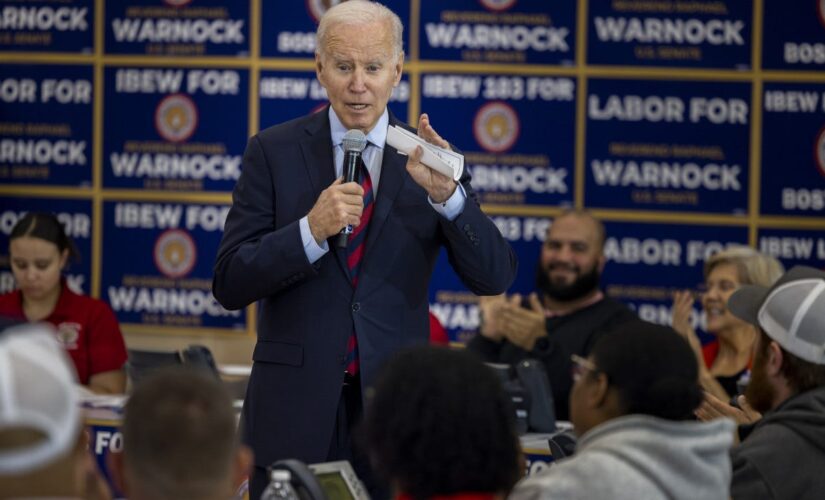 Biden and Trump help Warnock, Walker by staying out of Georgia