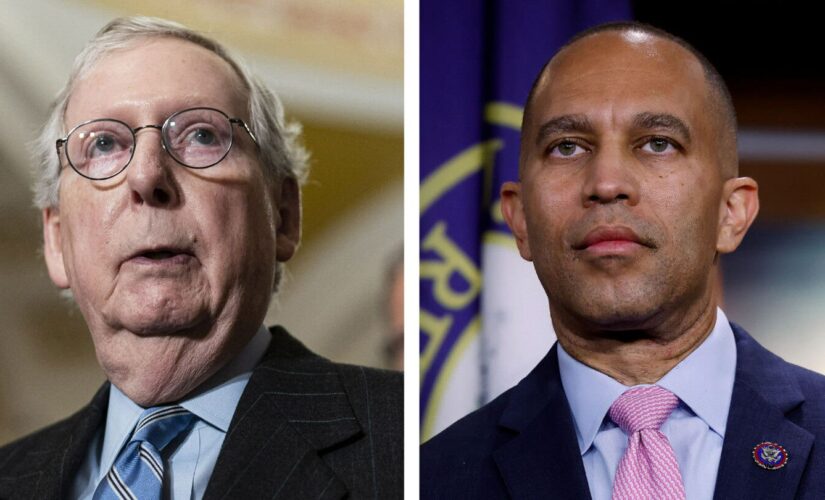 McConnell takes swipe at Jeffries, calls new Dem leader ‘election denier’ who made ‘attacks’ on judiciary