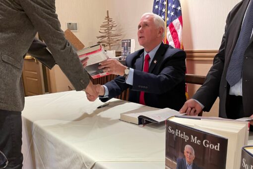 Former VP Pence says positive response to autobiography ‘great source of encouragement’ as he mulls 2024 bid