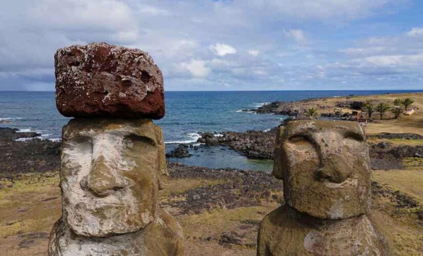 Easter Island still recovering from October wildfire that damaged moai statues