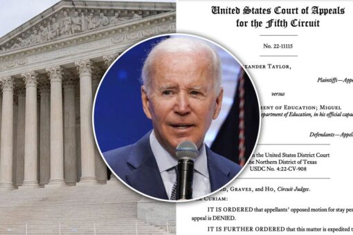 Student loans relief: 5th Circuit Court rejects Biden’s latest plea to reinstate program