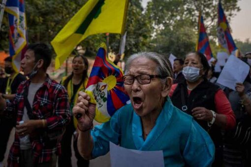 150 Tibetan exiles rally in India to express solidarity with Chinese protestors of the ‘zero COVID’ policy