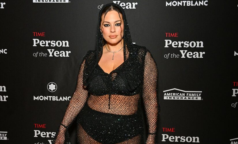 Ashley Graham leaves little to the imagination as model flaunts sheer look on red carpet