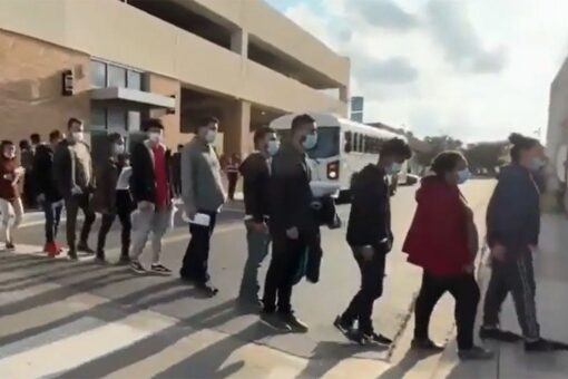 Fox News footage shows mass release of migrants into US, as numbers hit 500,000 for FY 23