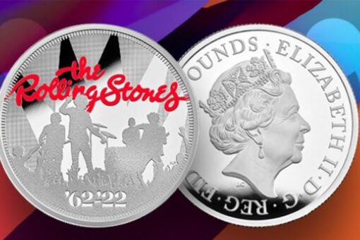 The Rolling Stones honored with UK collectible coin for 60th anniversary