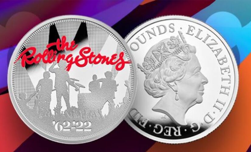 The Rolling Stones honored with UK collectible coin for 60th anniversary