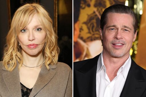 Courtney Love shot down Brad Pitt’s Kurt Cobain dream, claims she was fired from ‘Fight Club’ as a result