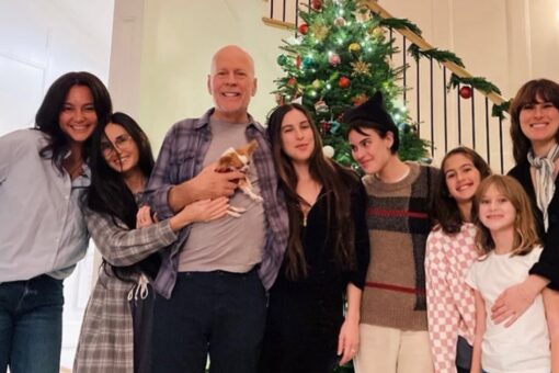 Demi Moore shares rare family photo with Bruce Willis ahead of holidays: ‘Getting into the holiday spirit!’