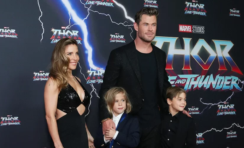 Chris Hemsworth posts wholesome video decorating the Christmas tree with wife Elsa Pataky on his shoulders