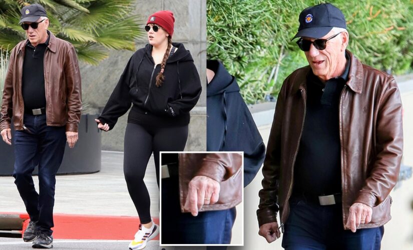 James Woods wears gold on ring finger with Sara Miller after seemingly celebrating new marriage on Instagram