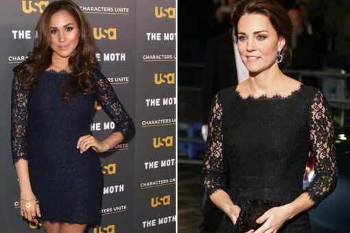 Meghan Markle, Kate Middleton wore same lace dress ‘once upon a time’