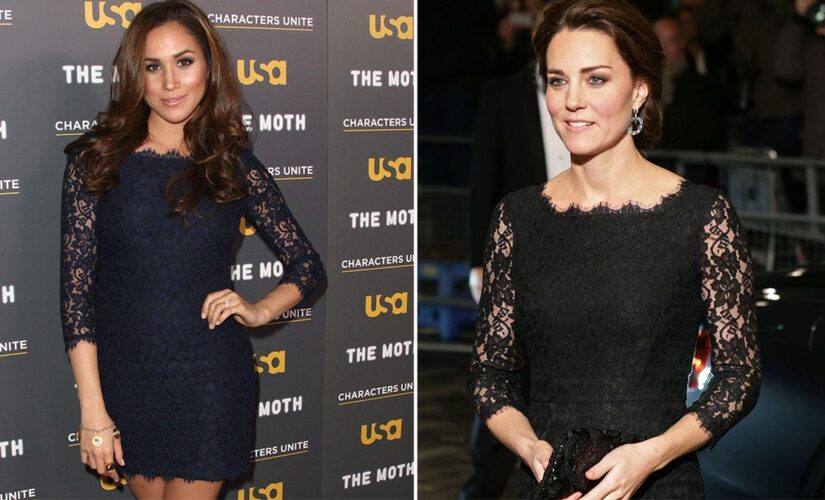 Meghan Markle, Kate Middleton wore same lace dress ‘once upon a time’